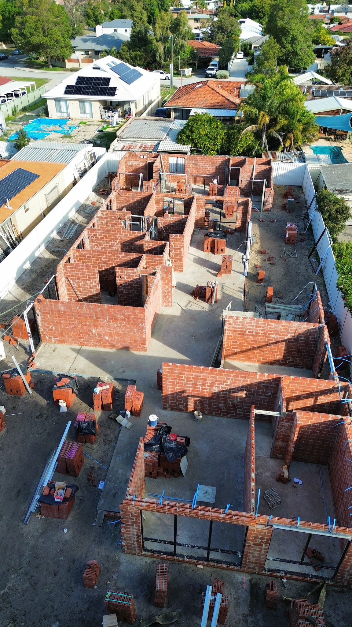 Additional Rhonda Ave Willetton brickwork progress photo 2